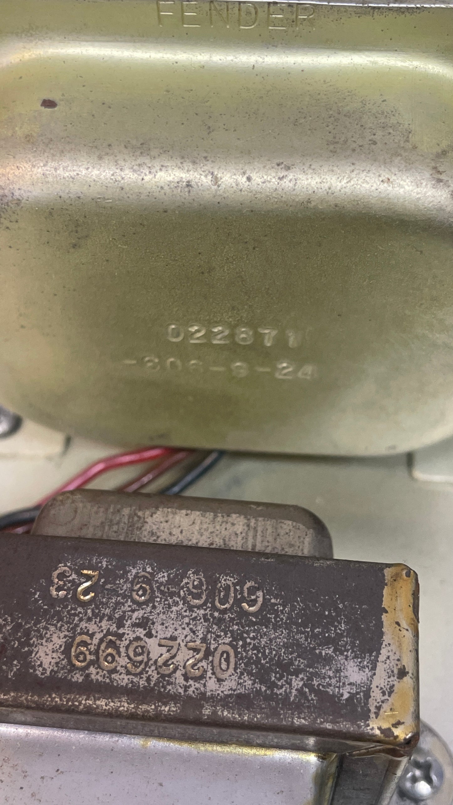 Fender "Blackface" Bassman Head (1969)