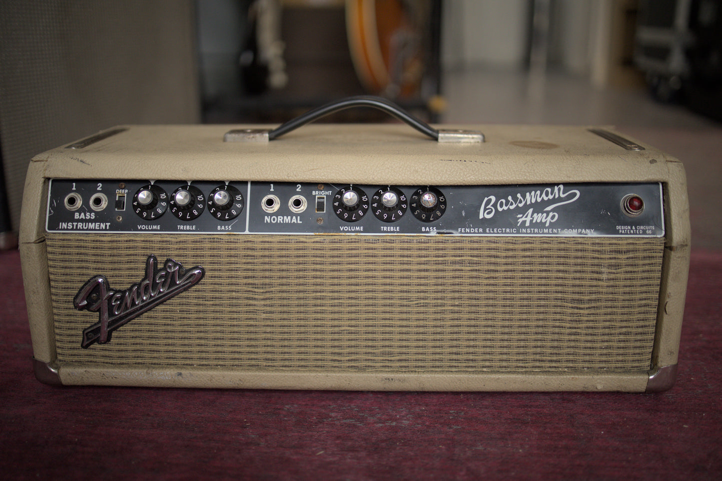 Fender "Blackface" Bassman Head (1969)