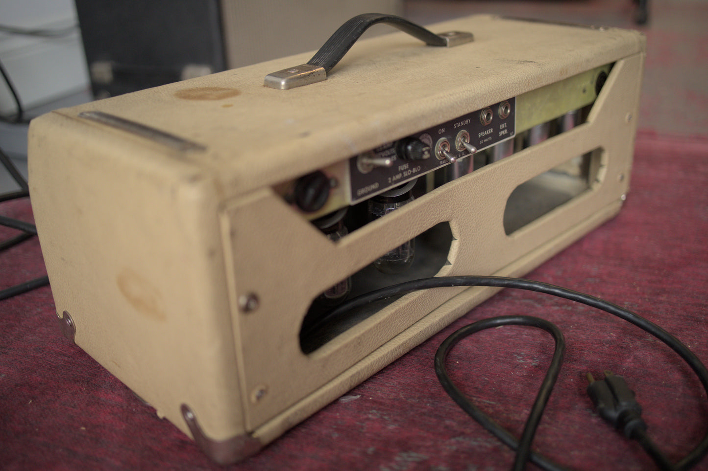 Fender "Blackface" Bassman Head (1969)