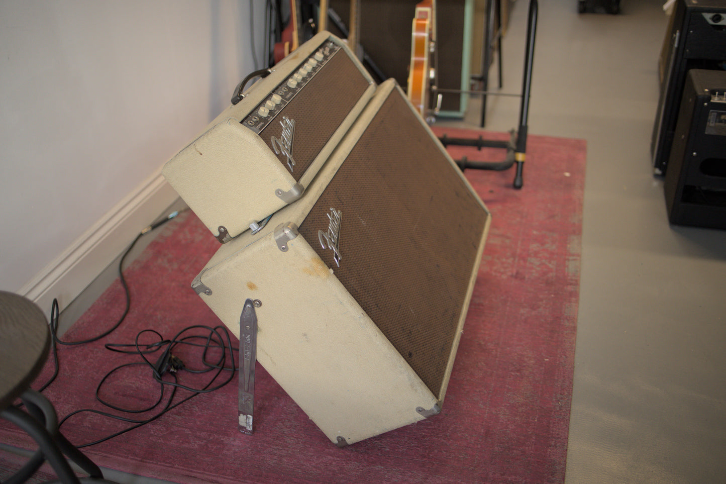 Fender Blonde Bandmaster 6G7-A Piggyback (1962)