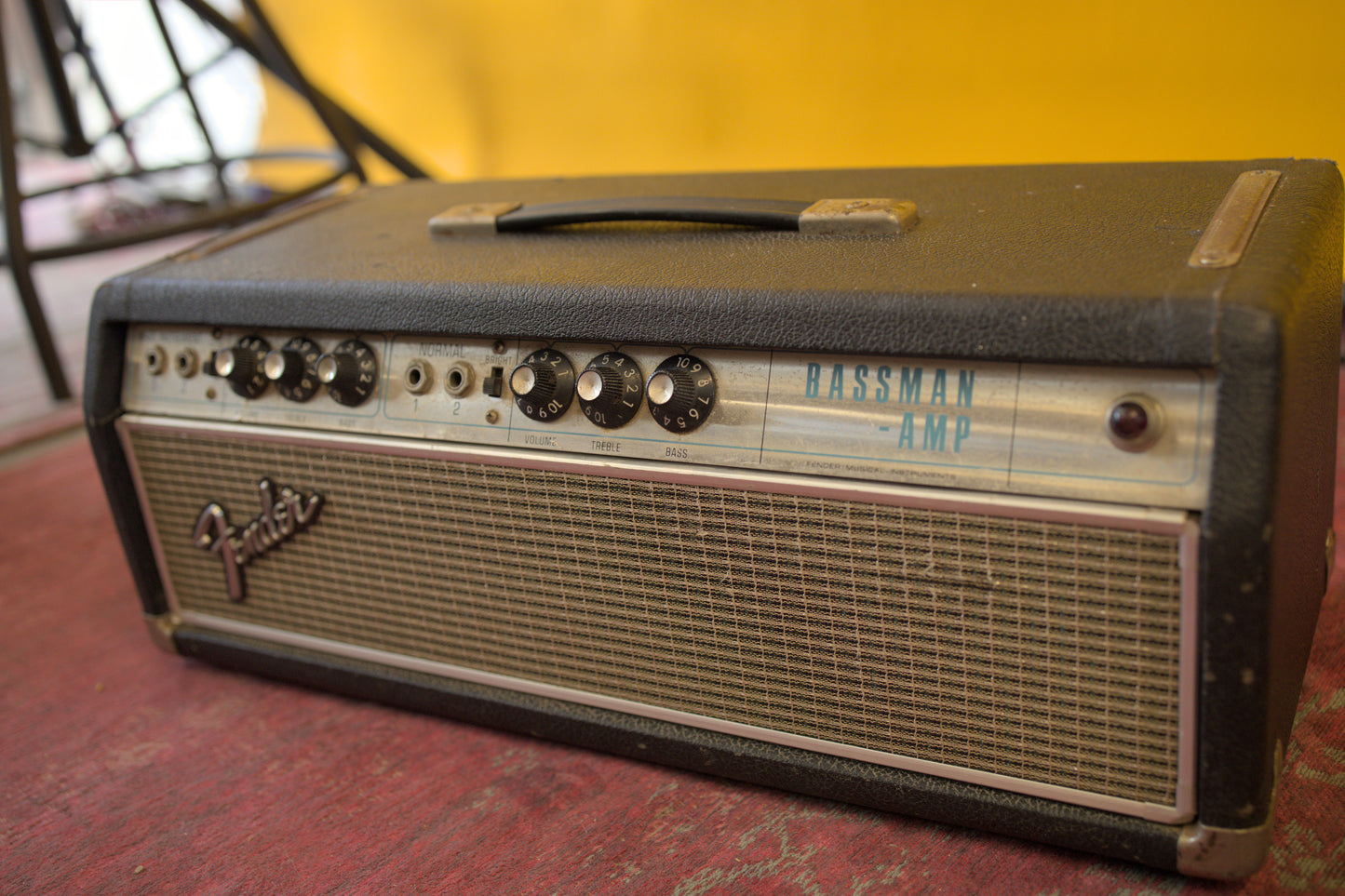 Fender Drip Edge Bassman Head (1968)