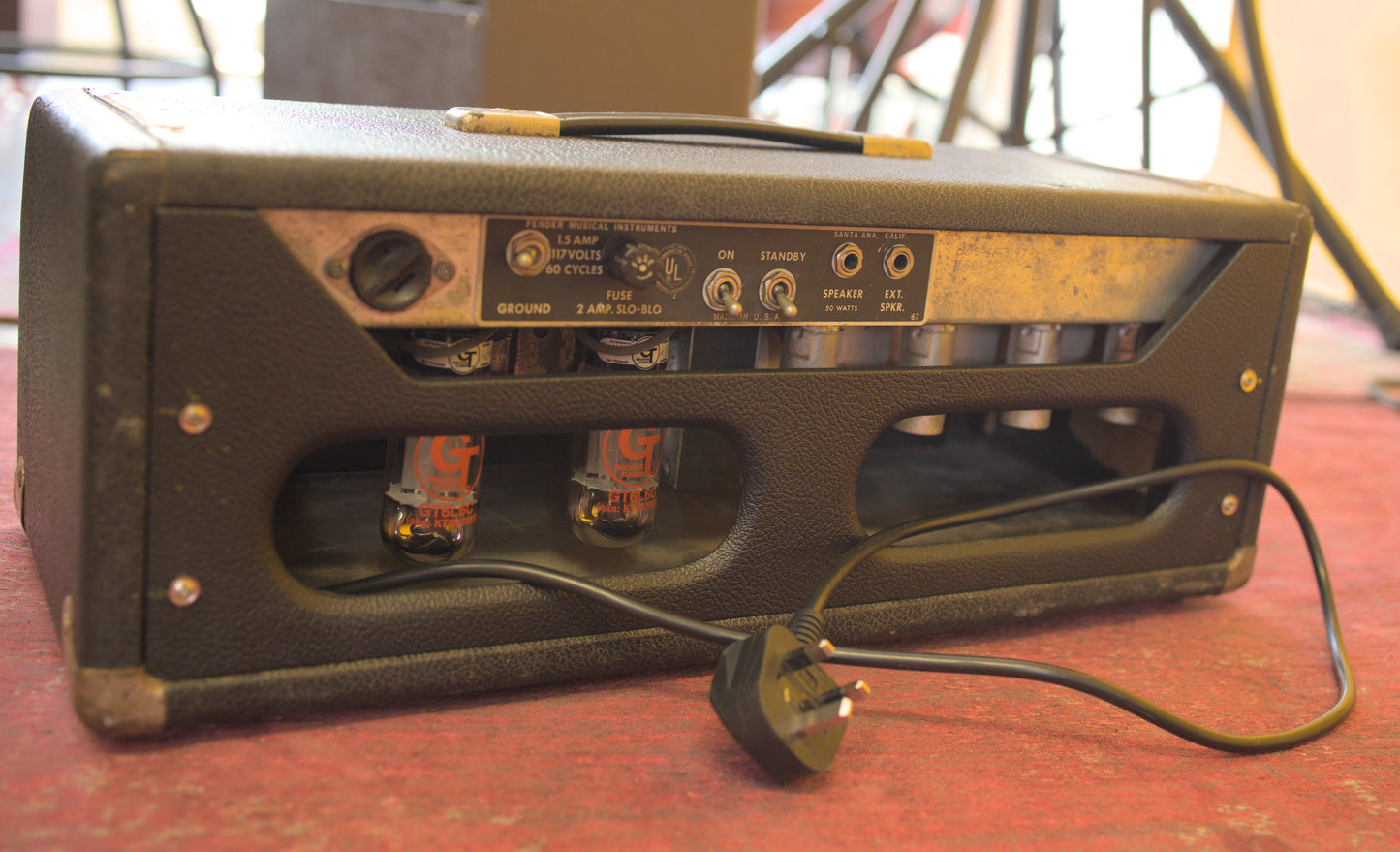 Fender Drip Edge Bassman Head (1968)