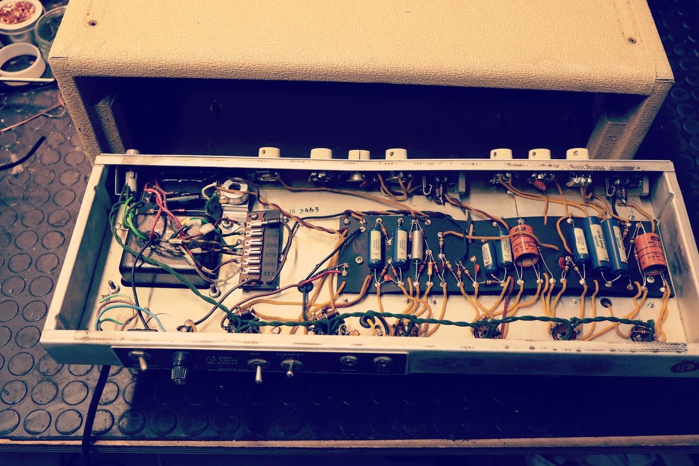 Fender Blonde Bassman 6G6-B Head (1963)