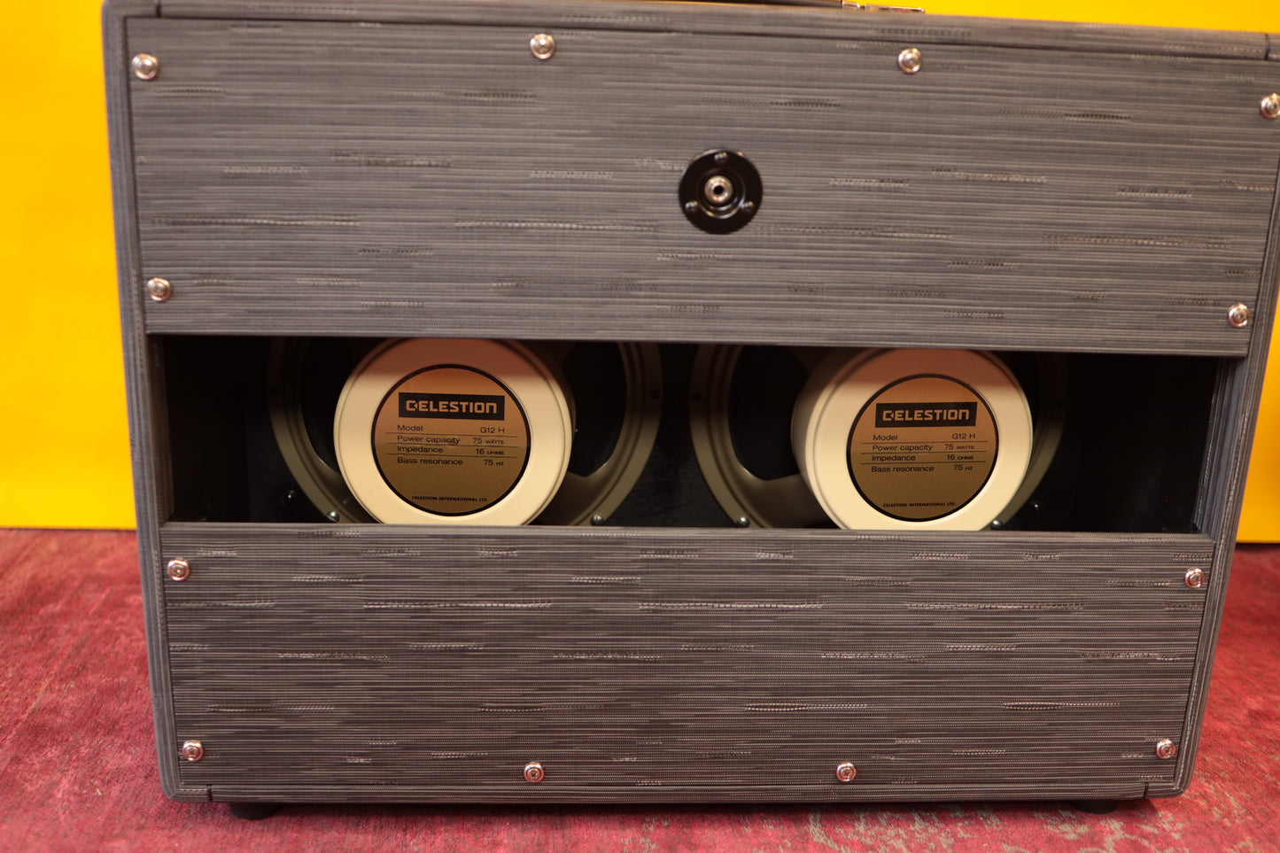 Morgan 212 CAB 2x12 Twilight Guitar Cab with Celestion G12H-75 Creambacks