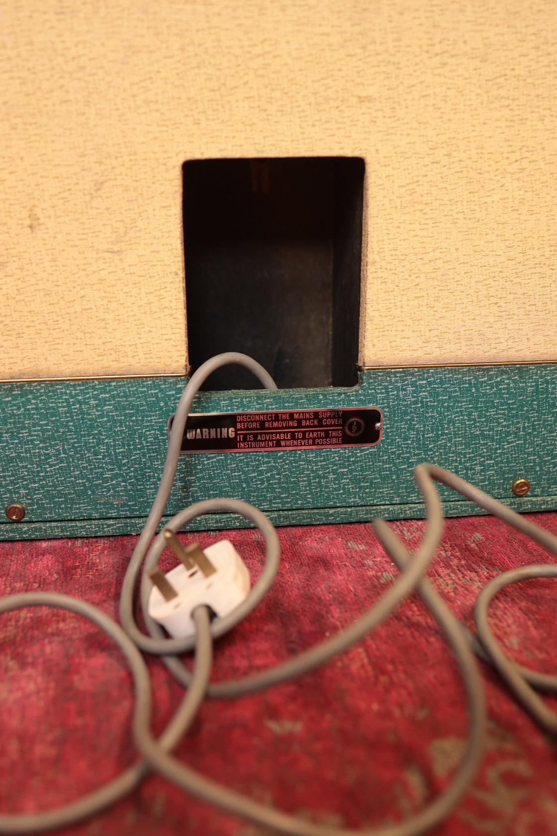 Watkins Dominator Tremolo V Front (1963)