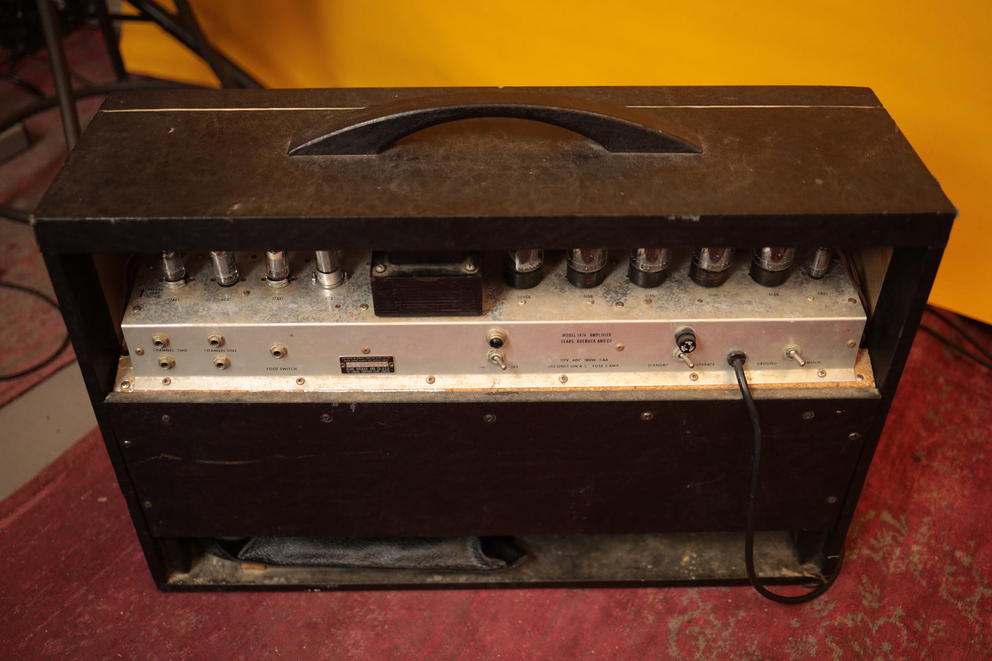 Silvertone Twin Twelve 1474 (1962)