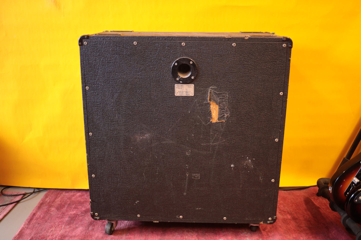 Marshall 4x12 1960B Straight Cab (mid-80s)