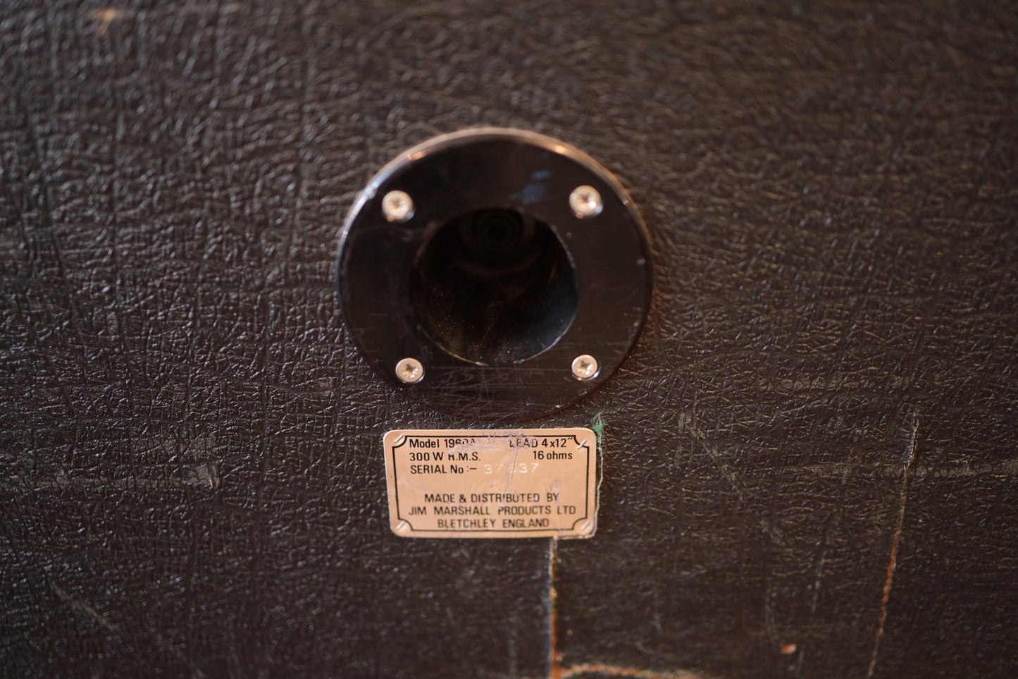 Marshall 4x12 1960A Lead Slant Cab (mid-80s)