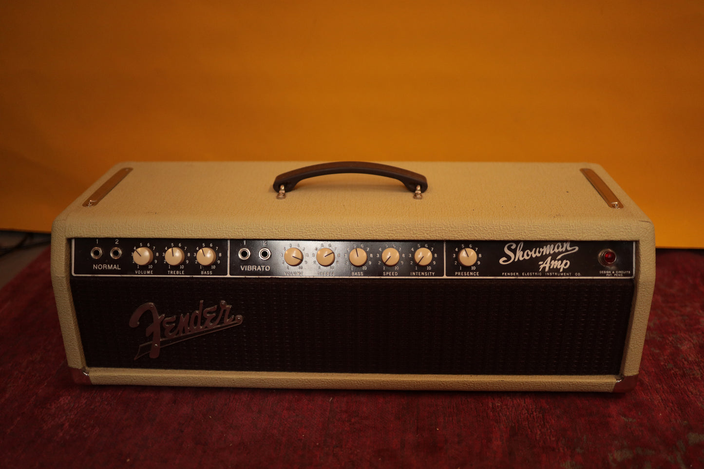 Fender Blonde 6G14-A Showman Head (1962)