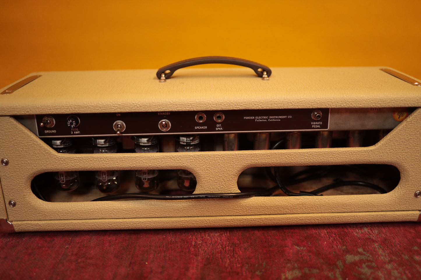Fender Blonde 6G14-A Showman Head (1962)