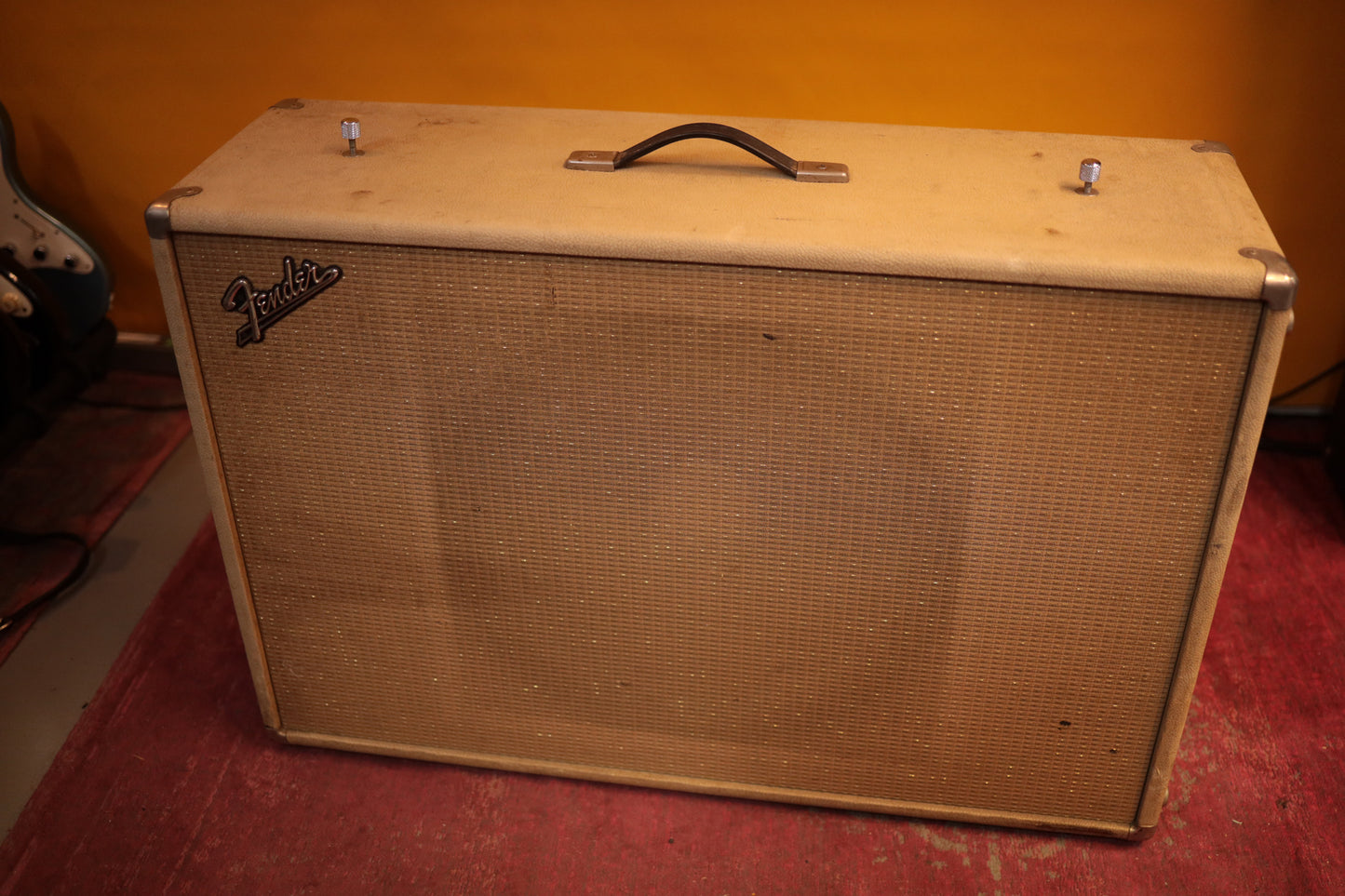 Fender Transitional Blonde Showman 1x15 Tone Ring Cab (1964)