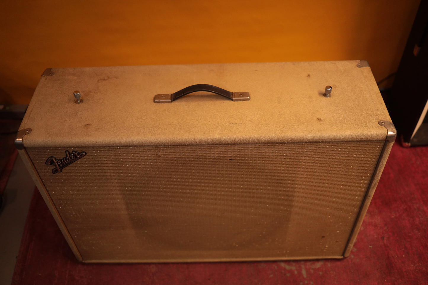 Fender Transitional Blonde Showman 1x15 Tone Ring Cab (1964)
