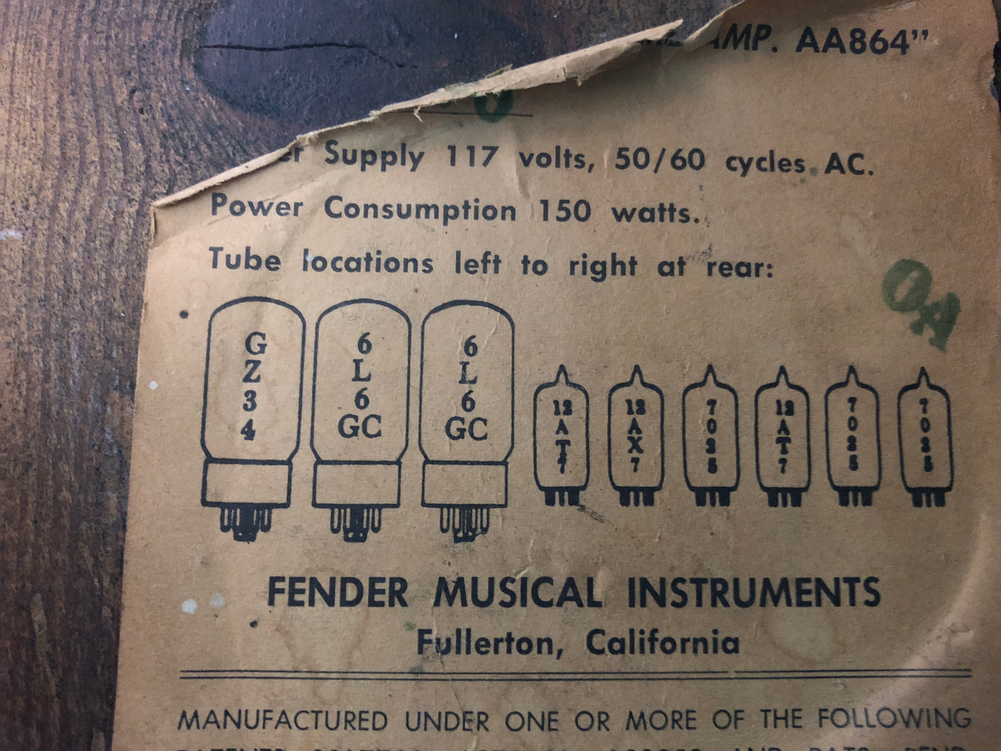 Fender Blackface Vibrolux Reverb (1965)