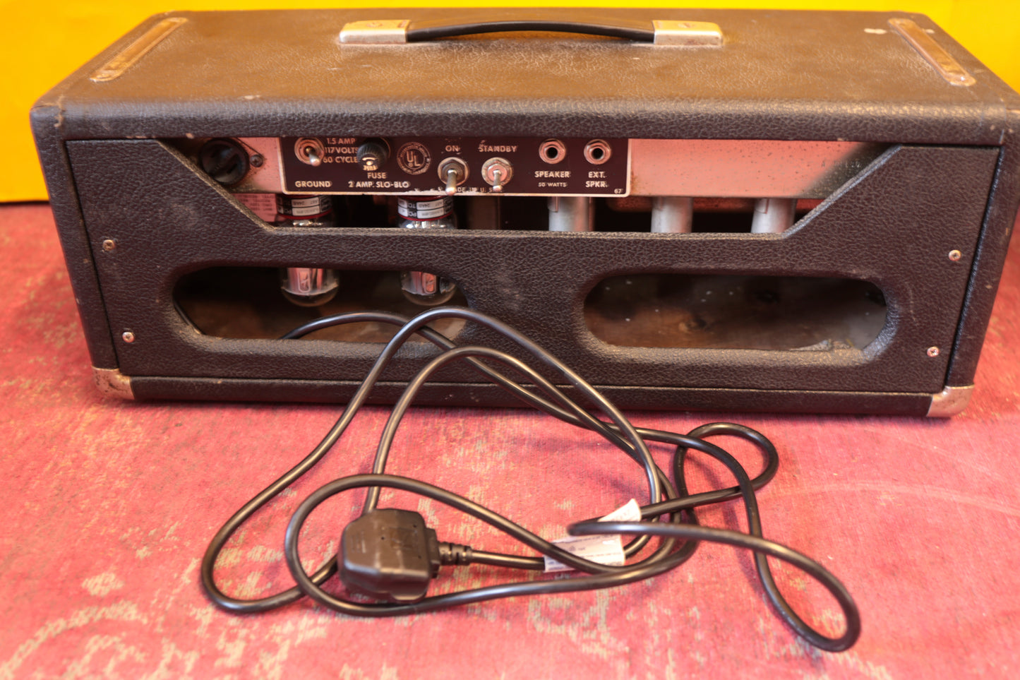 Fender Blackface Bassman Head (1965)