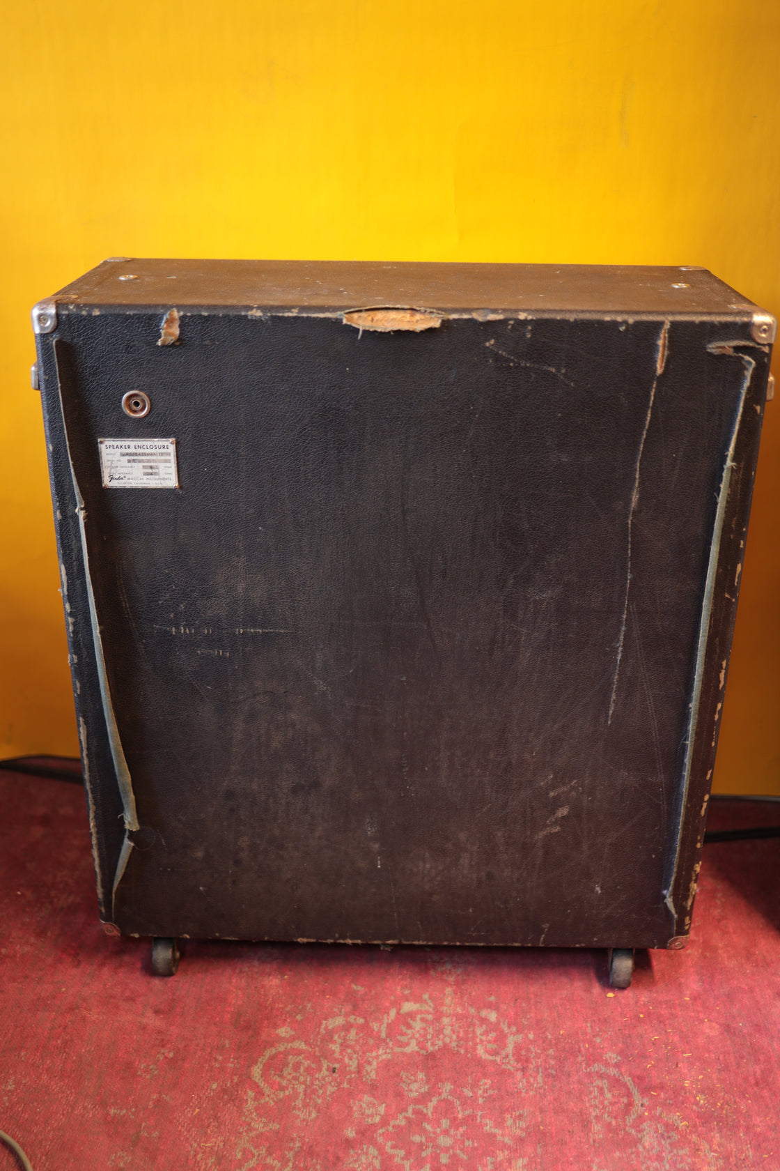 Fender Silverface 2 x 15 Bassman 100 Cab (1977)