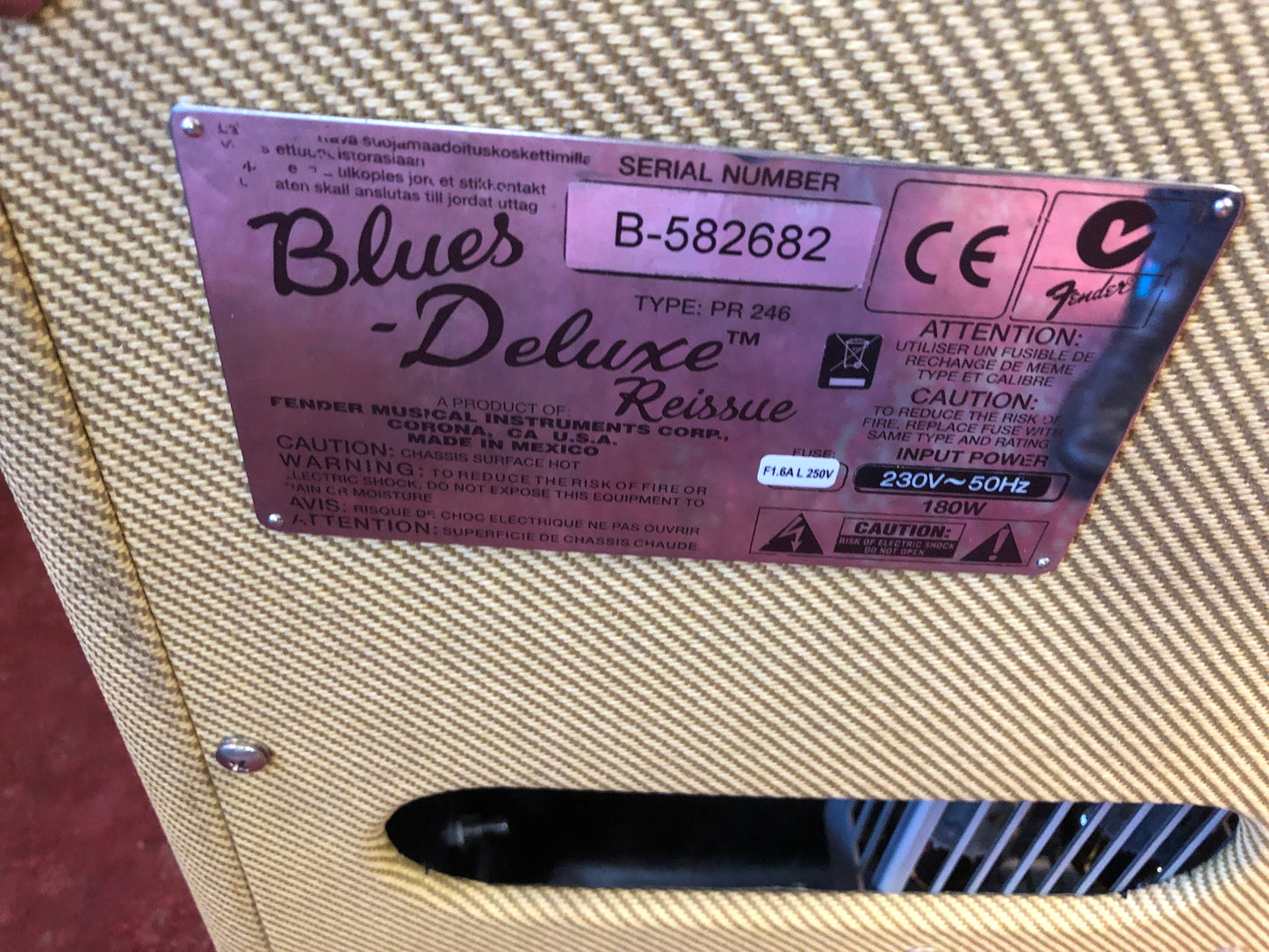 Fender Blues Deluxe Reissue (2014)