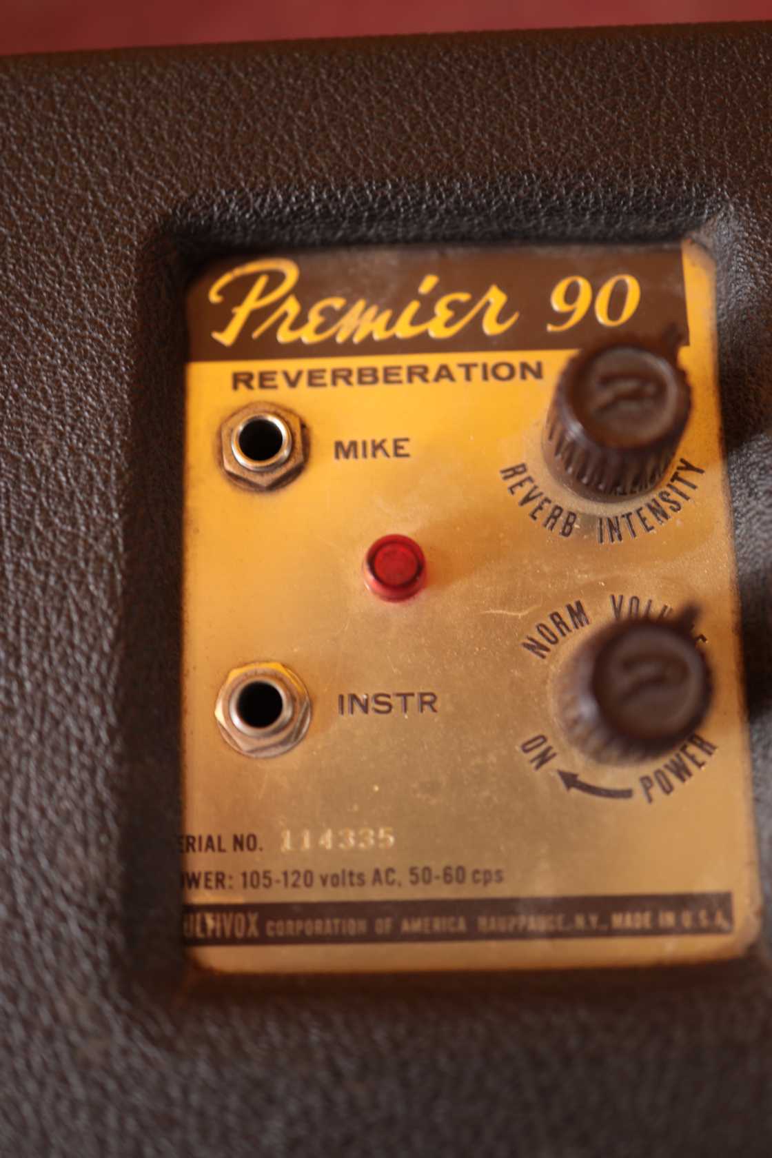 Premier 90 Reverberation Unit (60s)