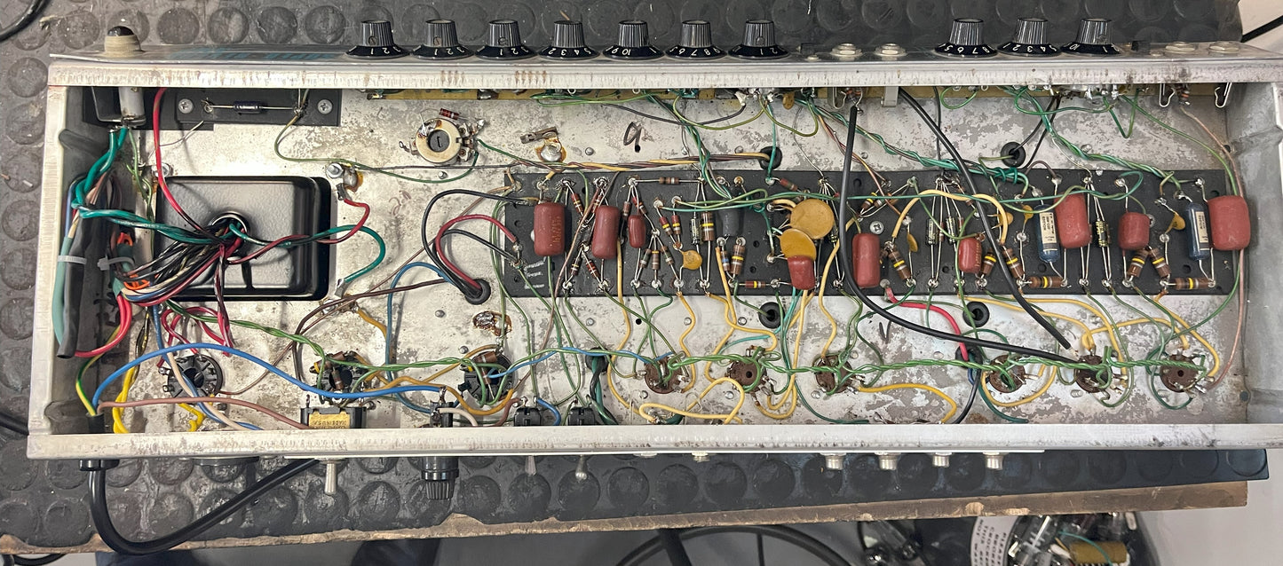 Fender Blackfaced Drip Edge Super Reverb (1969)