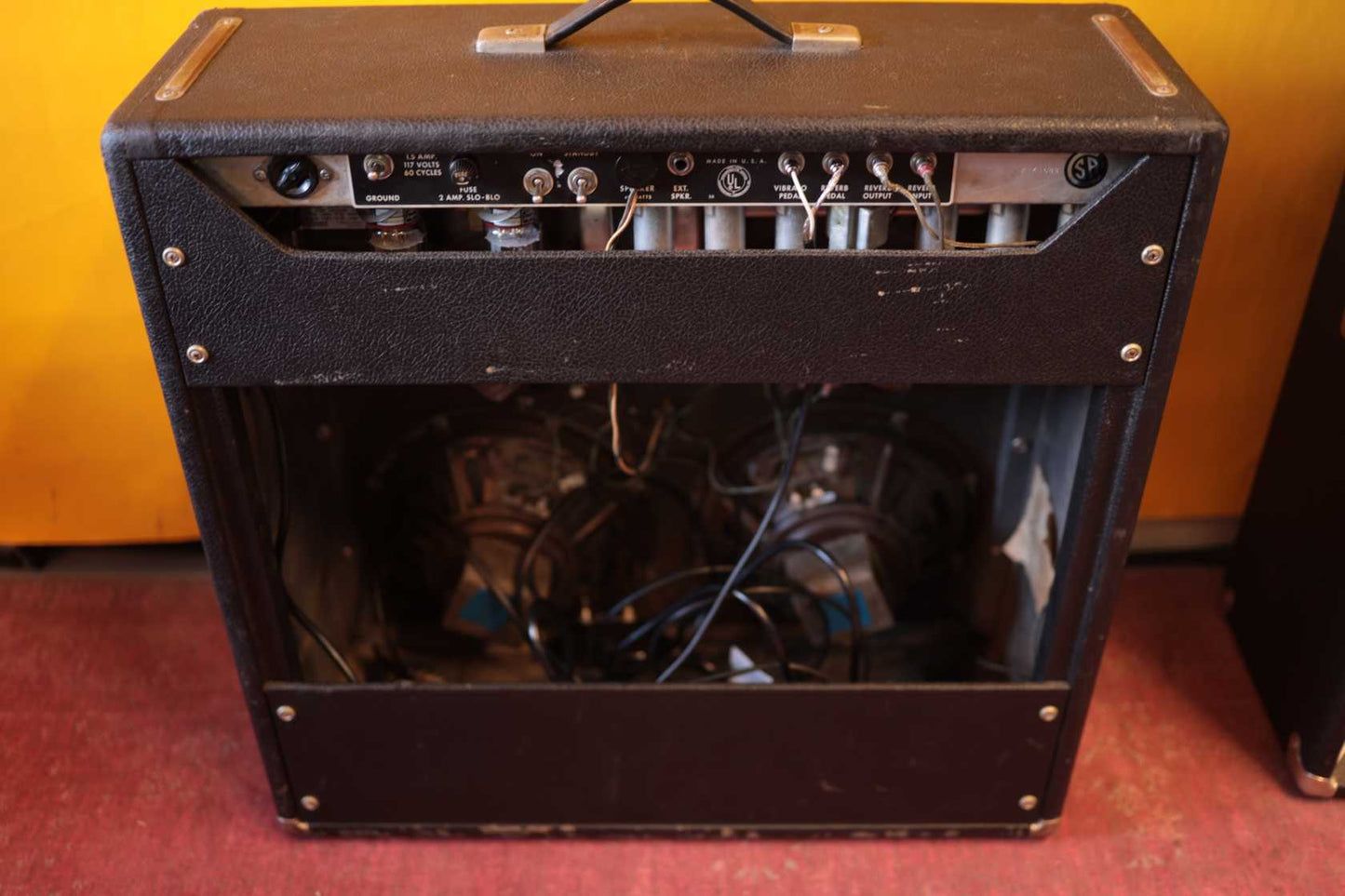 Fender Blackfaced Drip Edge Super Reverb (1969)
