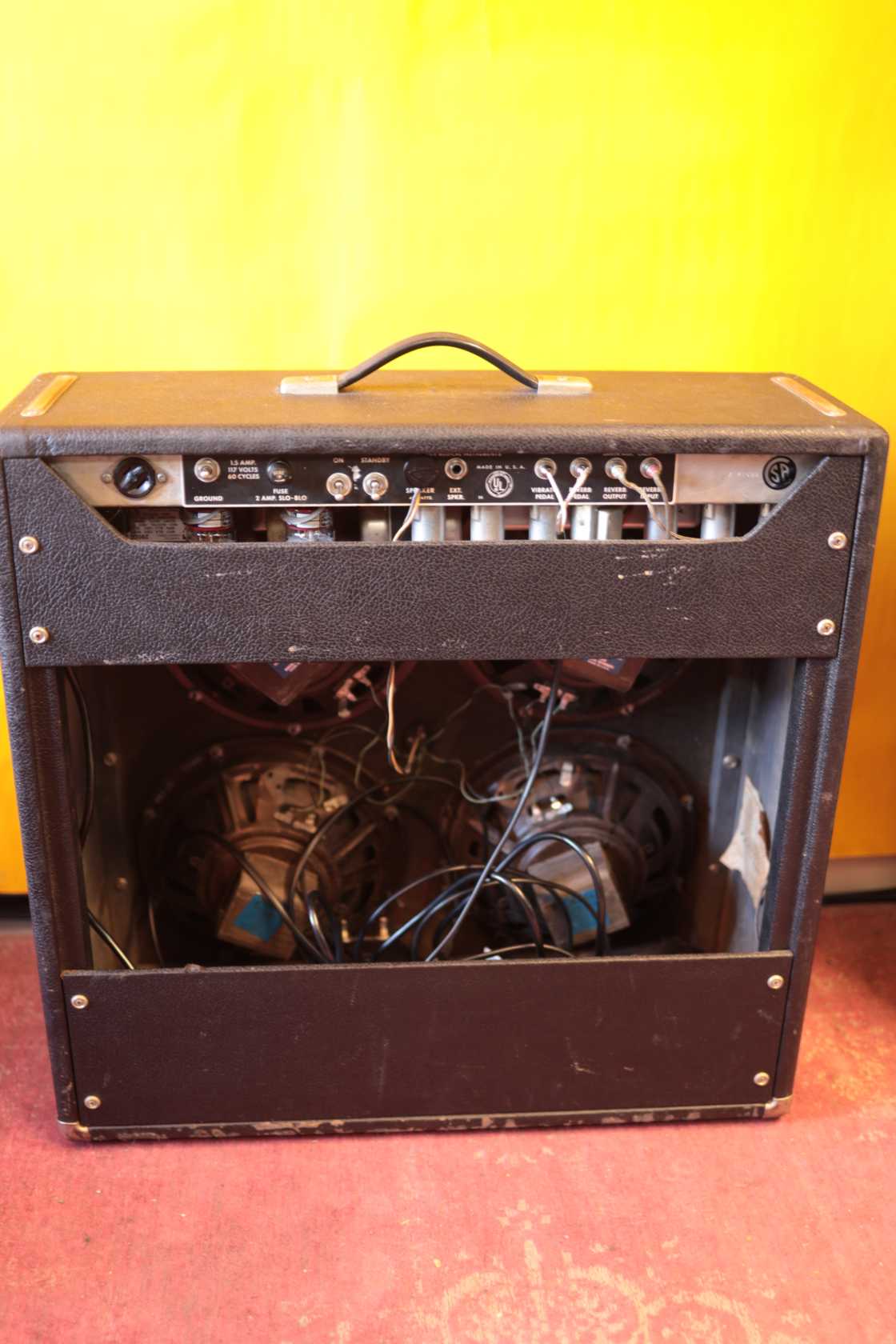 Fender Blackfaced Drip Edge Super Reverb (1969)