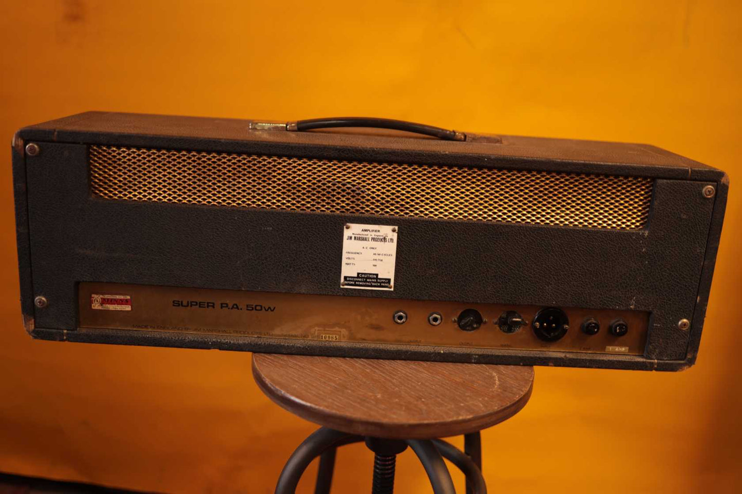 Marshall JTM Super PA 50 Flag Logo Plexi (1967)
