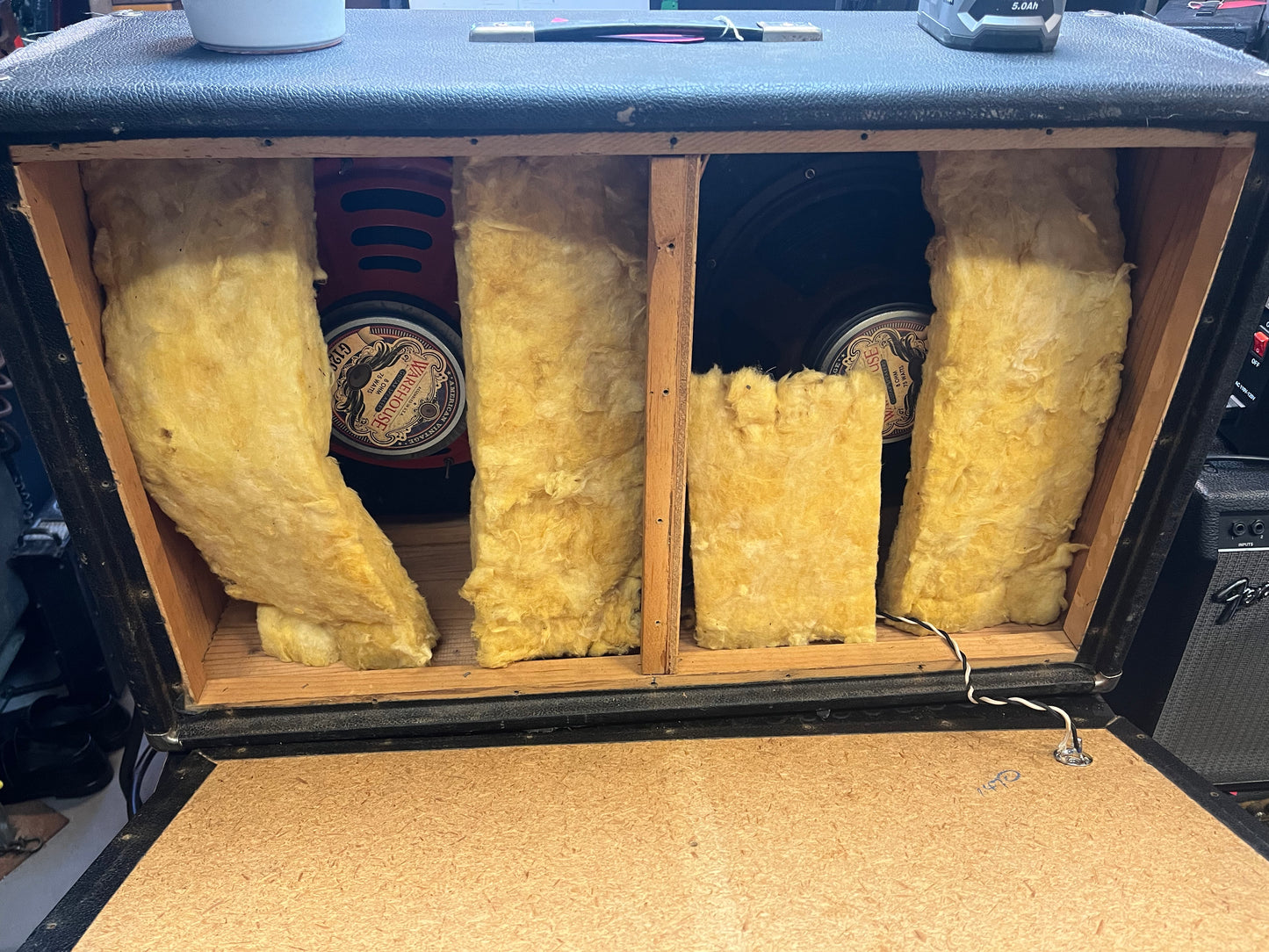 Fender Blackface Bassman 2x12 cab (1965)