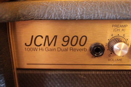 Marshall JCM 900 Model 4102 100-Watt Hi Gain Dual Reverb 2x12 Combo (90s)