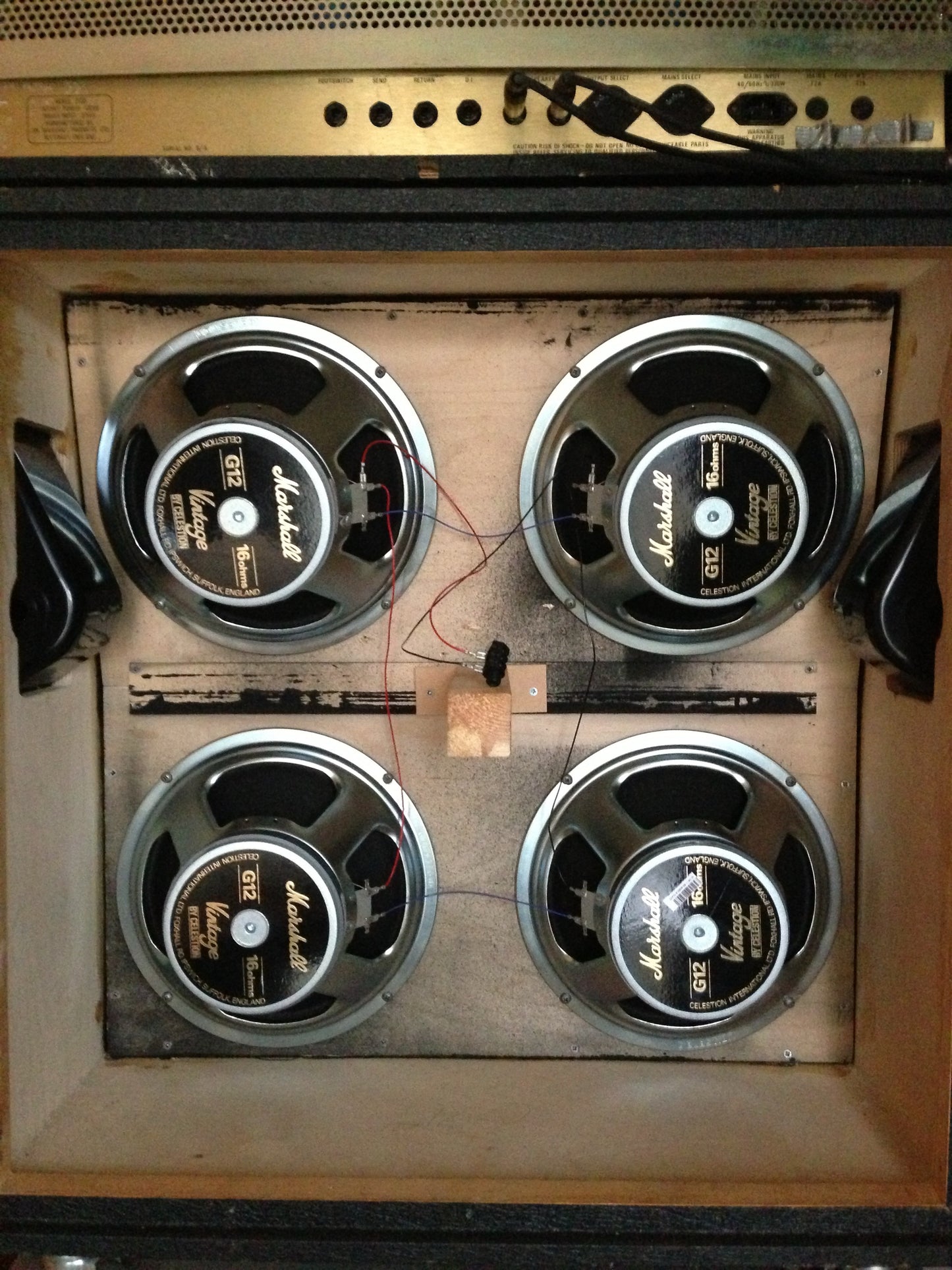 Marshall 4x12 1960A Lead Slant Cab (mid-80s)