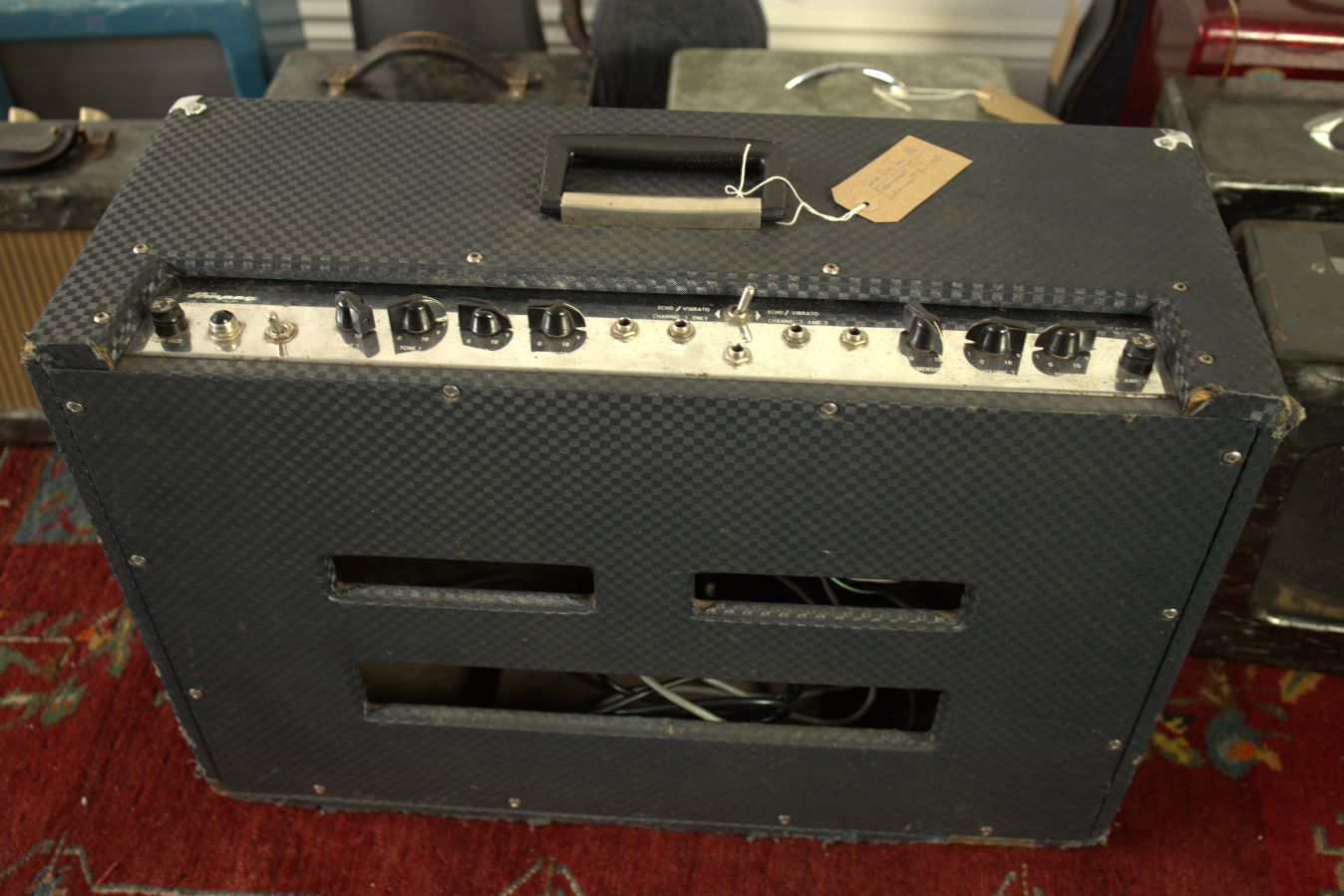 Ampeg Super Echo Twin (ET-2-B) 2-Channel 30-Watt 2x12" Guitar Combo (1965)