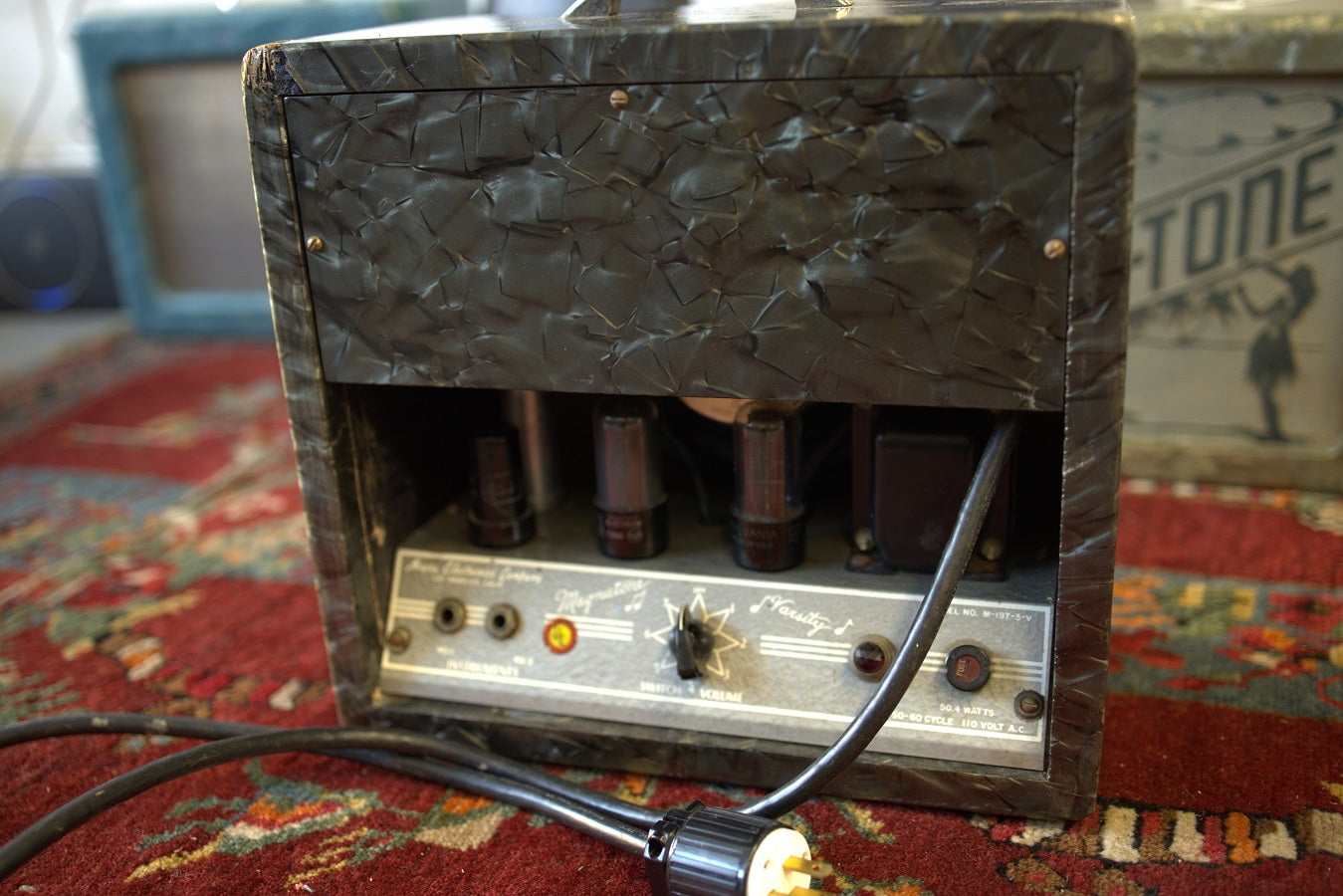 Magnatone MOTS Varsity Amp & Lap Steel Pair (1950)