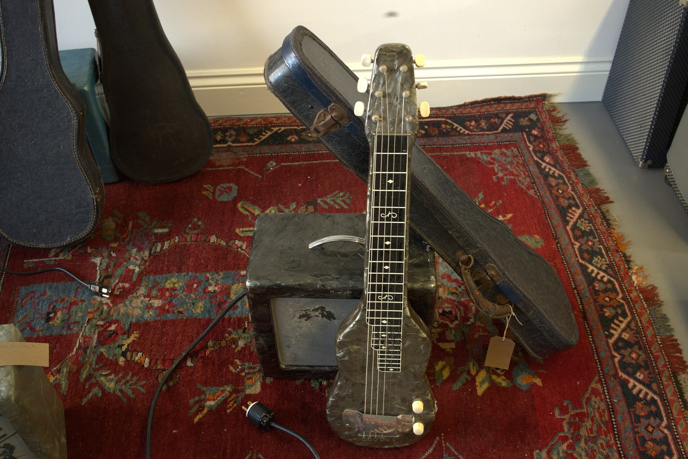 Magnatone MOTS Varsity Amp & Lap Steel Pair (1950)
