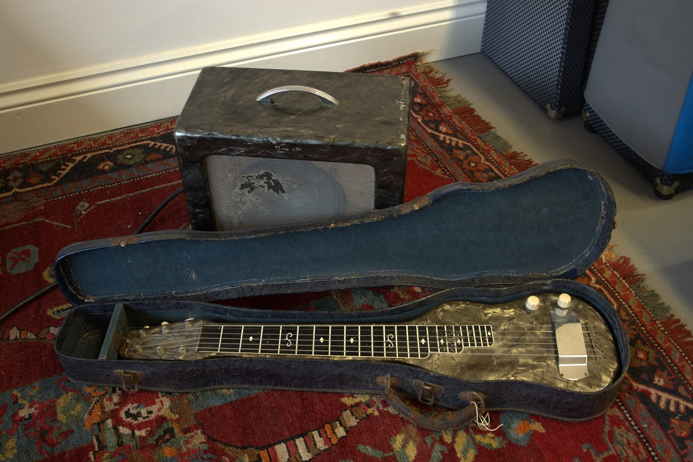 Magnatone MOTS Varsity Amp & Lap Steel Pair (1950)