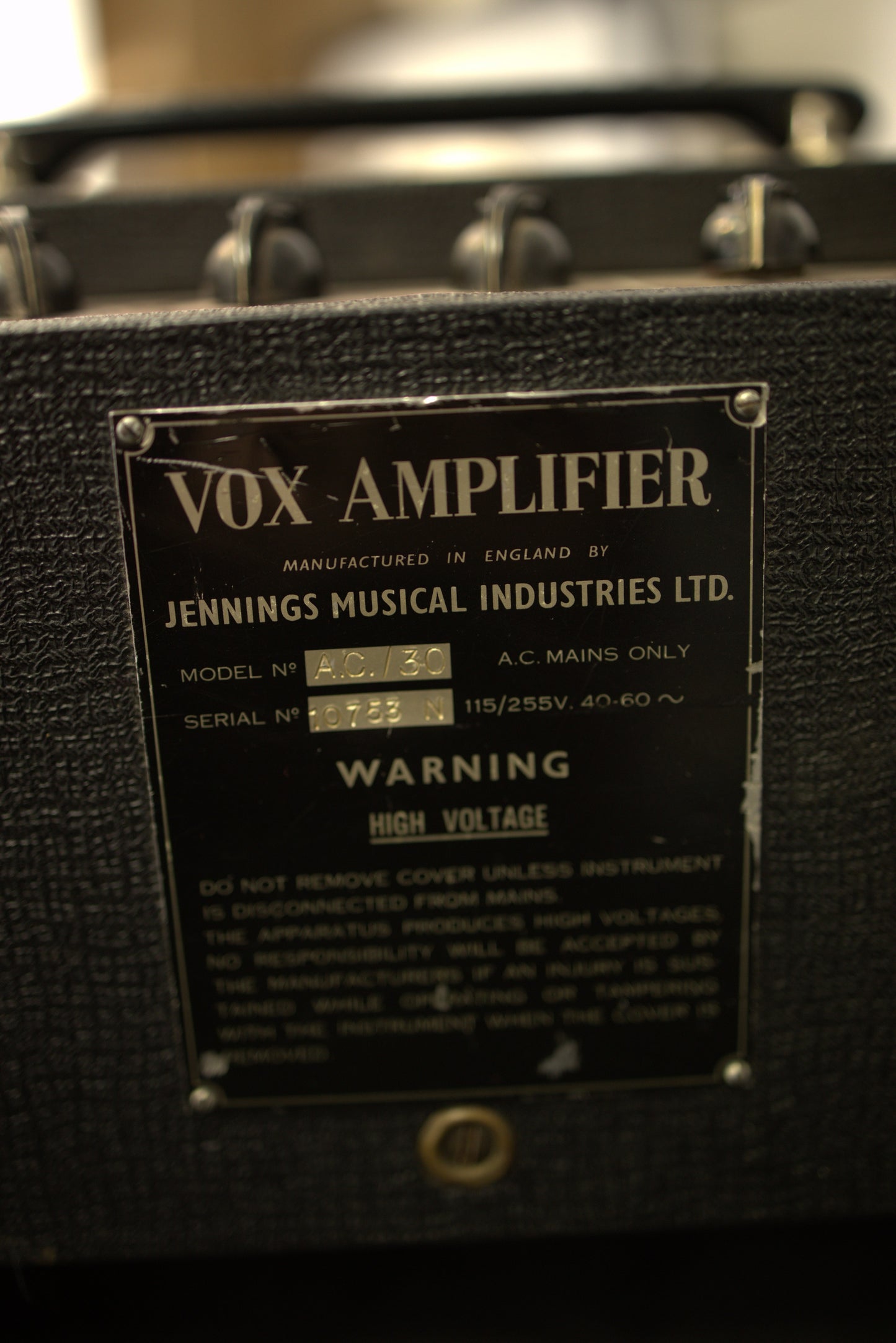 Vox AC30 Super Twin Head (1964)