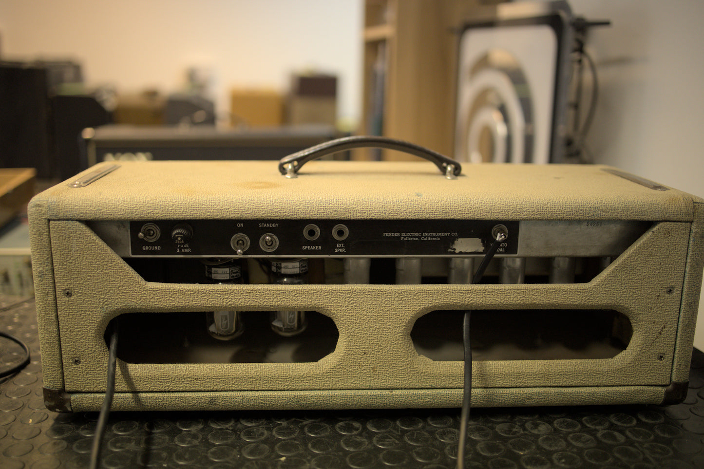 Fender Blonde Bandmaster 6G7-A Head (1962)