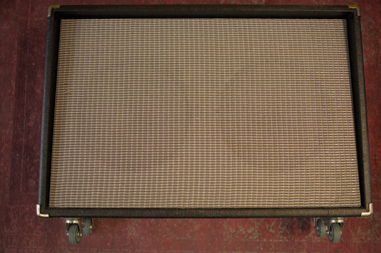 Uppercase open/closed back 2 x 12" 4 ohm speaker cabinet loaded with Jensens