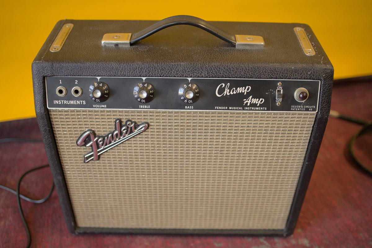 Fender Blackface Champ (1966) – Sweet Amps