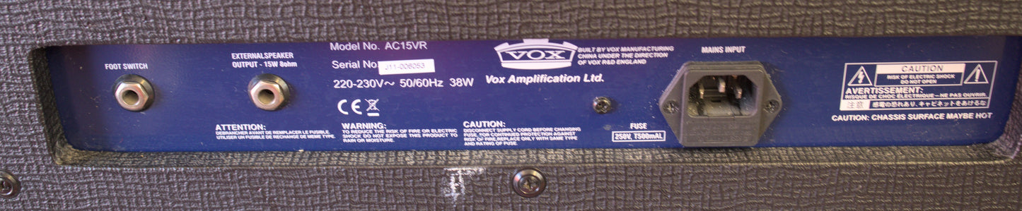 Vox AC15 VR
