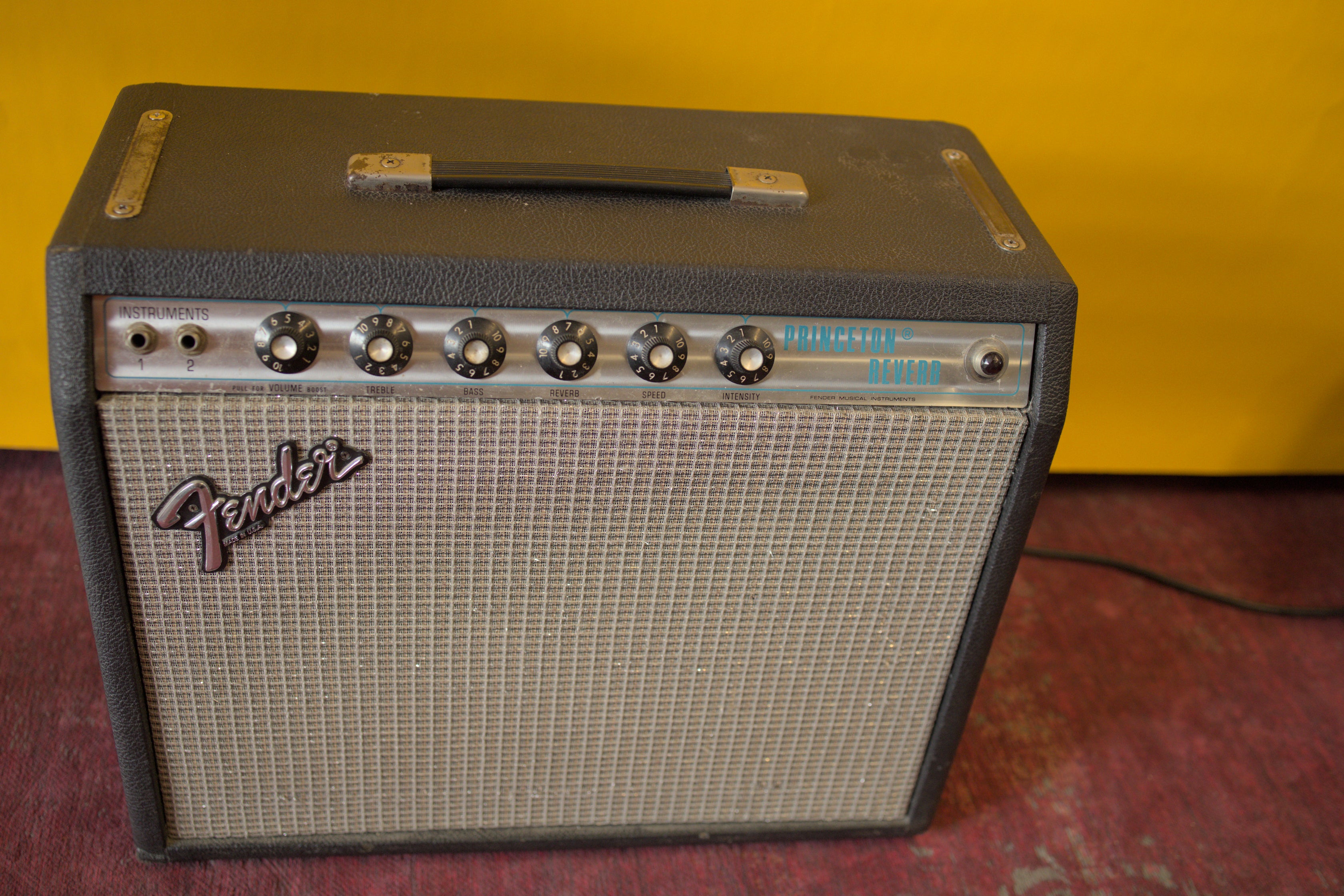 Princeston Reverb Fender Silverface Princeton Reverb (1978) – Sweet Amps
