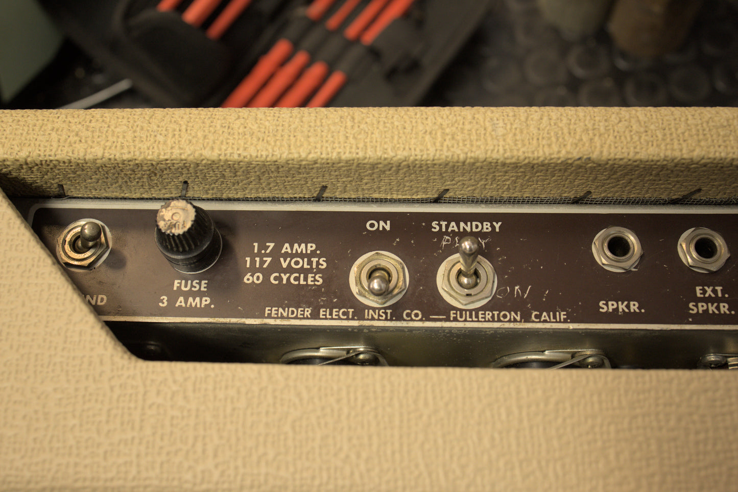 Fender Blonde Bassman 6G6-B piggyback (1963)