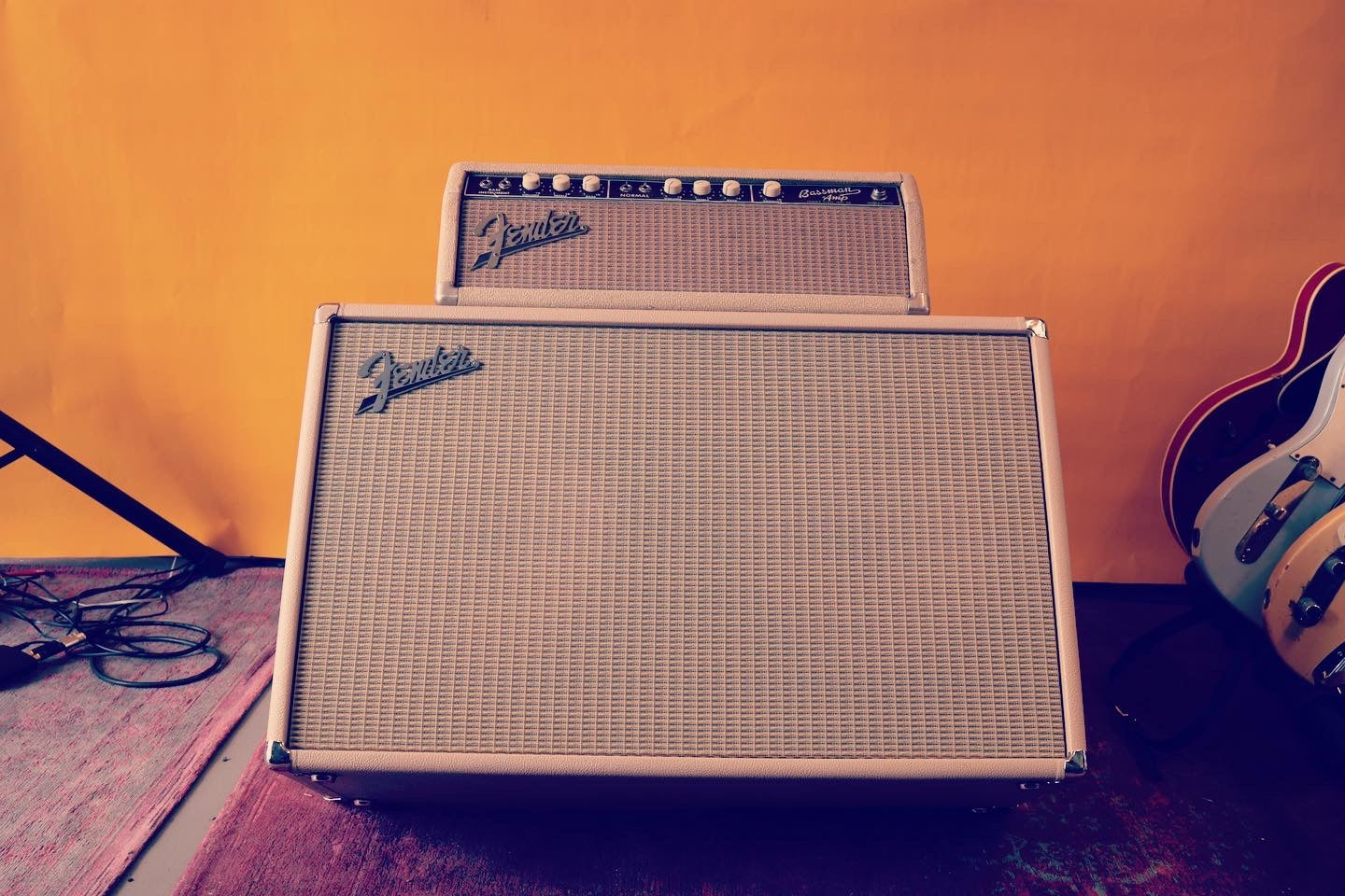 Fender Blonde Bassman 6G6-B piggyback (1963)