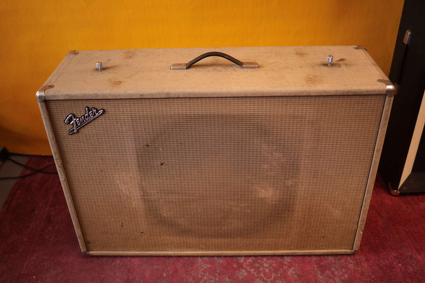 Fender Transitional Blonde Showman 1x15" Tone Ring Cab (1963)