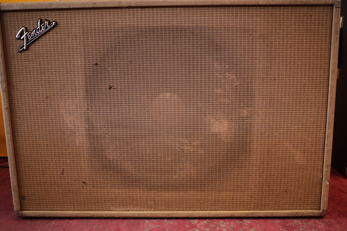 Fender Transitional Blonde Showman 1x15" Tone Ring Cab (1963)