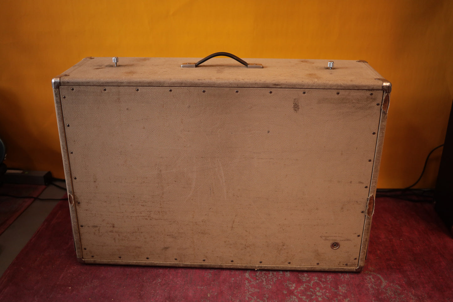 Fender Transitional Blonde Showman 1x15" Tone Ring Cab (1963)