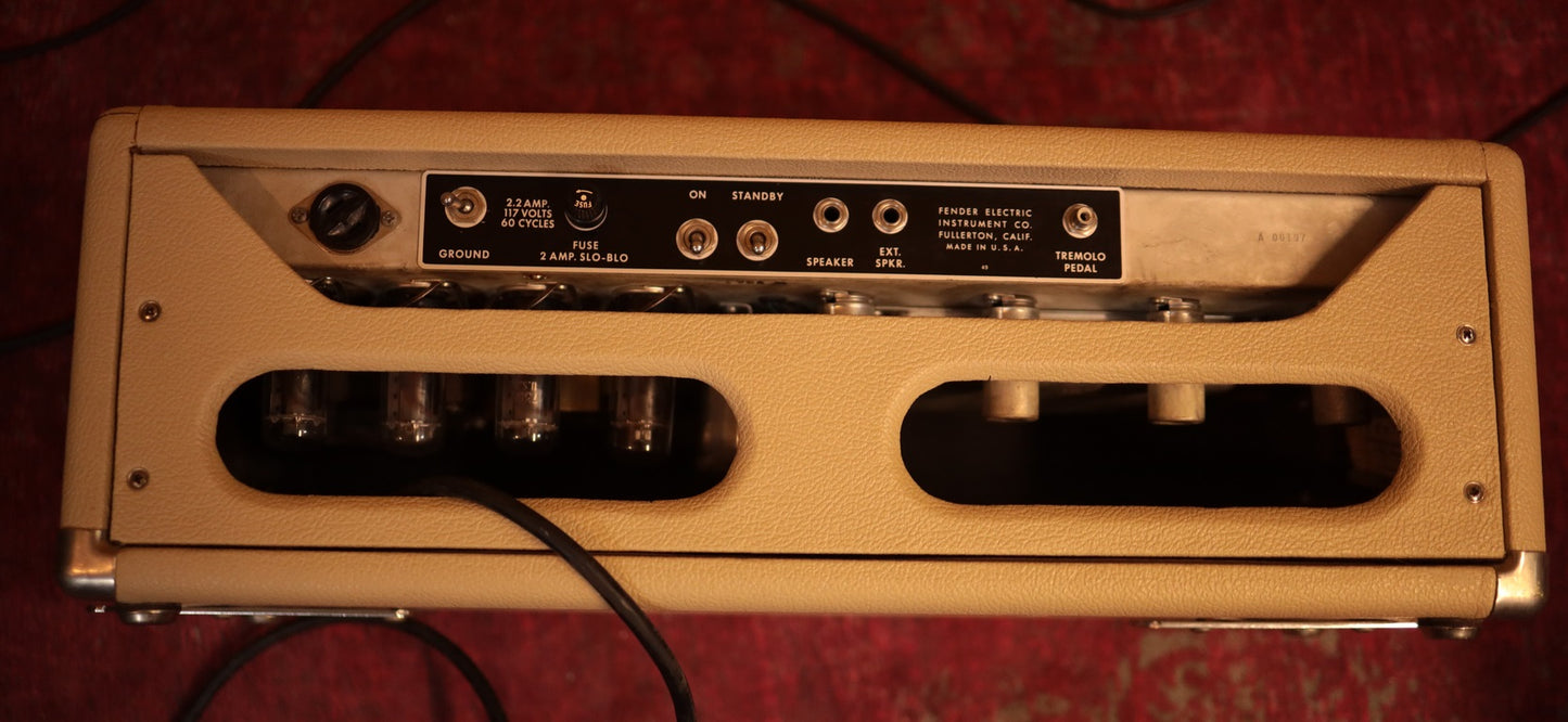 Fender Transitional Blonde Showman (AB763) Head (1964)
