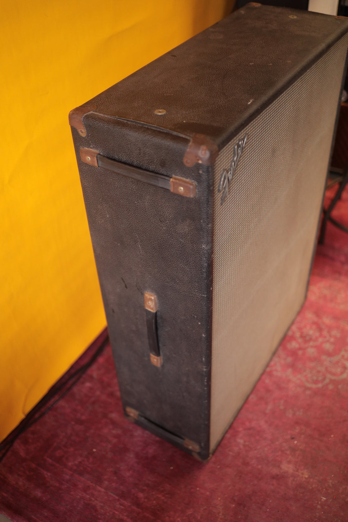 Fender Silverface Bassman 2 x 12 Cab  (late 60s)