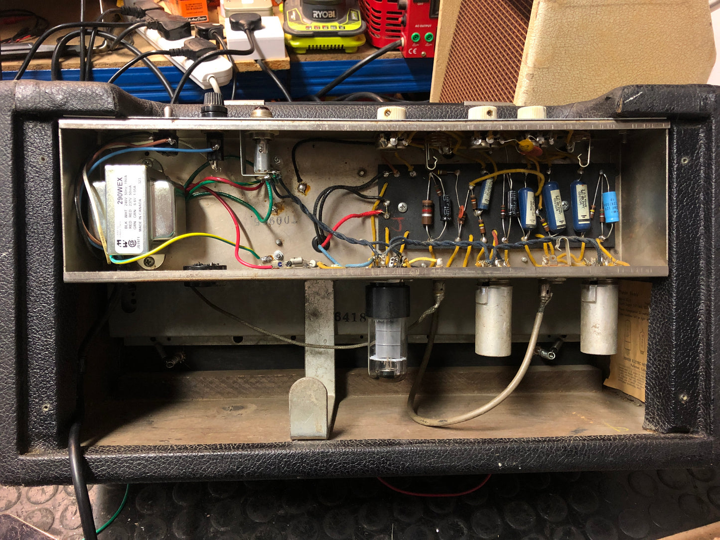 Fender Blackface 6G15 Reverb Unit (1964)