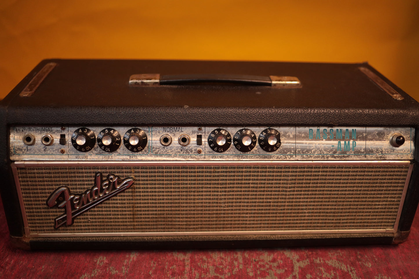 Fender Blackface Bassman Piggyback (1968)