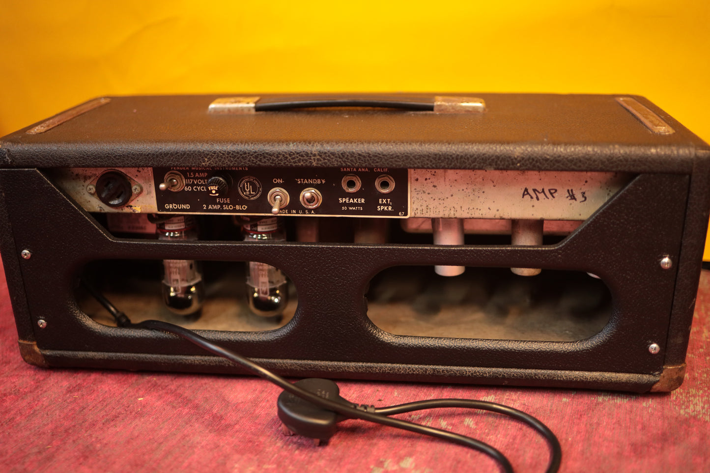 Fender Blackface Bassman Piggyback (1968)