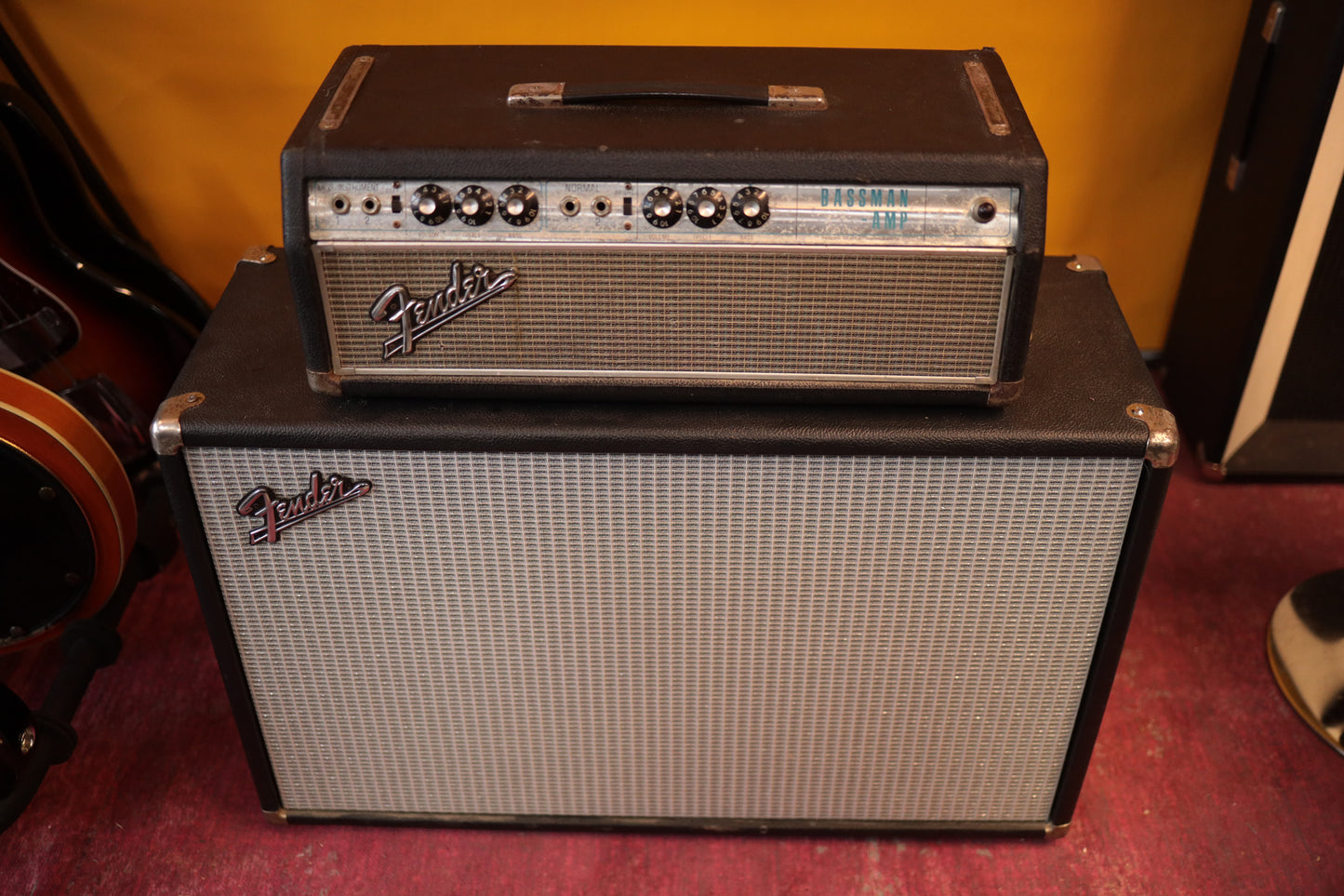 Fender Blackface Bassman Piggyback (1968)