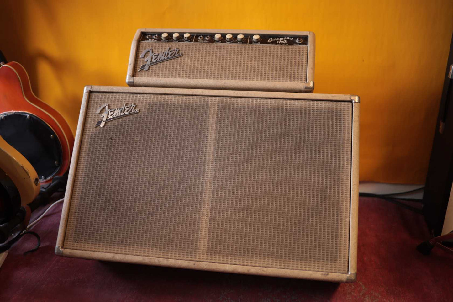 Fender Blonde Bassman 6G6-B Piggyback (1963)